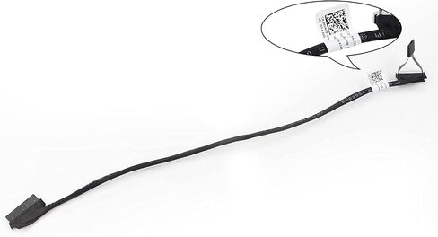ZTHY CDM70 كابل استبدال موصل البطارية لجهاز Dell Latitude 14 5480 5490 5491 5495 E5480 E5490 E5491 E5495 سلسلة الكمبيوتر المحمول GJKNX 93FTF VG93N كابل البطارية DC02002NX00 NVKD8 0NVKD8 سلك الحبل in Saudi Arabia
