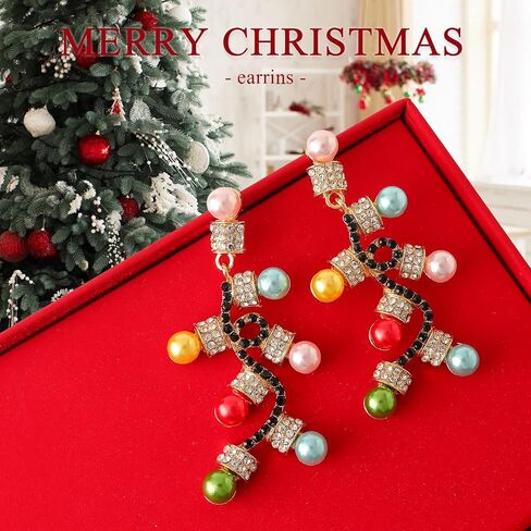Pearl Earrings for Women Hoops Gold Cubic Zirconia Earrings Pearl Jewelry for Women in Saudi Arabia