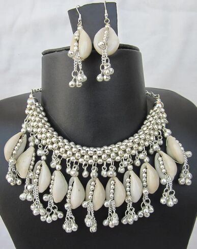 قلادة مهرجان الغجر الهبي بوليوود نمط المختنق هدية ملحق الجدة in Kuwait