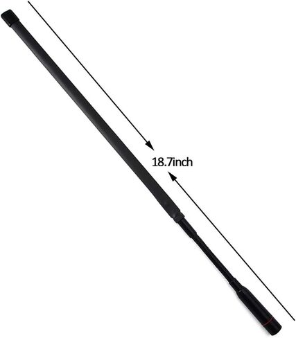 HYS CS Tactical SMA Male Antenna Dual Band VHF/UHF 2m/70cm 18.7inch Foldable Antenna with Gooseneck for TYT MD-UV380 YAESU VX-6R Kenwood Retevis RT82 RT3 Two-Way Radio in Saudi Arabia