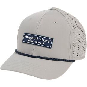Vineyard Vines Men Rubber Patch Logo Box Performance Hat Baseball Hat in Kuwait