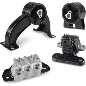 JDMON 4Pcs Engine Motor & Transmission Mount Kit Replacement for Chrysler Sebring 2.4L, 2.7L, 3.5L 2007-2010, Dodge Avenger 2.7L, 3.5L 2008 2009 2010 Compatible with A5465, A5469, A5420, A5443 in Saudi Arabia