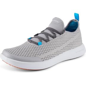 Grunden’s Men’s CrossCurrent Boat Shoe - Lightweight Quick Dry Water Shoes, Barefoot Wear with Slip On/Off Mesh Tongue in Kuwait