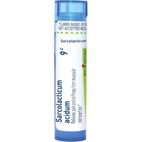 Boiron Sarcolacticum Acidum 9c Homeopathic Relief for Pain and Stiffness from Muscular Overexertion - 80 Pellets in Saudi Arabia