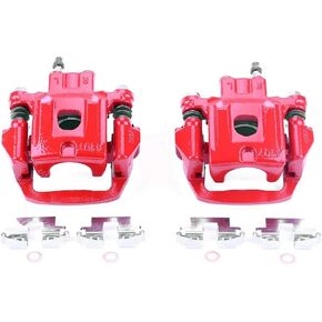 Power Stop S2782 زوج الفرجار المغلفة للمسحوق الخلفي لـ Lexus RX330 2004-2006 ، لكزس RX350 2007-2009 ، لكزس RX400H 2006-2008 ، تويوتا هايلاندر 2006-2007 [نموذج محدد] in Saudi Arabia