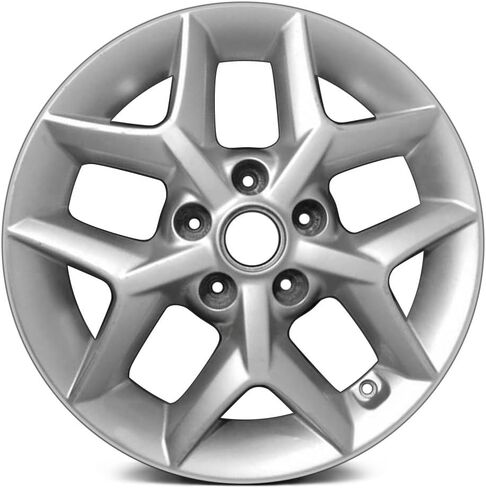 5 Y-Spoke Bright Sparkle Silver 16x6.5 Alloy Factory Wheel - Reman for Kia Soul 2020-2024 - OEM Replacement Direct Fits in Saudi Arabia