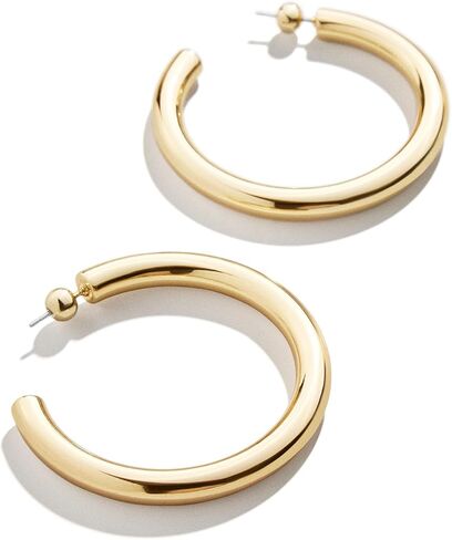 Dalilah Gold Hoop Earrings in Kuwait