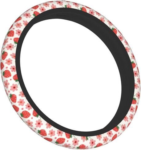 Sun and Moon Celestial Steering Wheel Cover Universal 15 Inch, Anti-Slip Car Accessories, Steering Wheel Protector for Women Men, Car Interior Decor in Saudi Arabia
