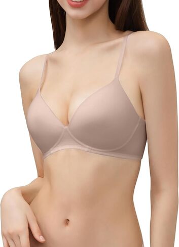 Luna & Sun Women Cotton Soft Stretch Comfortable Padded Wireless Bra in Saudi Arabia