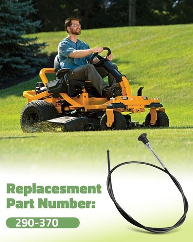 كابل الاختناق ملاءمة لـ Ferris Simplicity Snapper 5047779 ، Fit for Cub Cadet Pro Z 900 35HP Kawasaki Engine ، استبدال 290-370 in Saudi Arabia