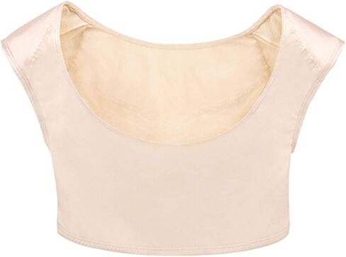 SNPP Invisible Fake Shoulders Padded Tops 2 in 1 Built-in Shoulder Pad Vest with for DIY Women Clothing Accessories,White1-1X in Saudi Arabia