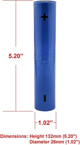 استبدال بطارية Kastar 4-Pack لـ Maglite ACC/PK Maglite ML150LR ML150LR-1019 ، MAGLITE ML150LR (X) ML150LR-A2155 in Kuwait