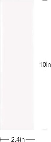 Enenes Cellophane Bags 200-Pack 4x9 Inch Clear Party Favor Bags with Twist Ties for Candy, Cookies, Bakery Treats, Desserts & Gift Packaging in Kuwait