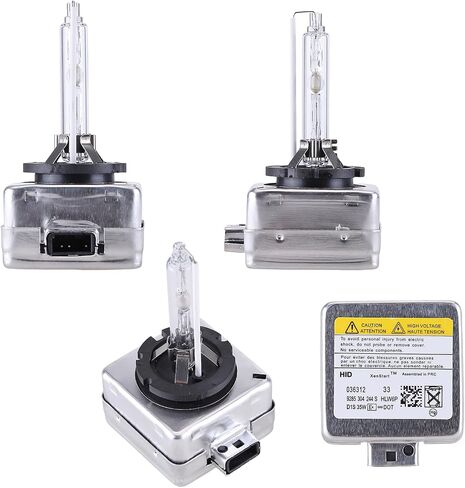 2PCs Hid Xenon Ballast & D1S لمبة ، OE 89035113 استبدال Audi A4/S4 B6 ، Volvo S60/S80/XC90 ، VW Passat 2003-2009 Premium ABS Set in Saudi Arabia