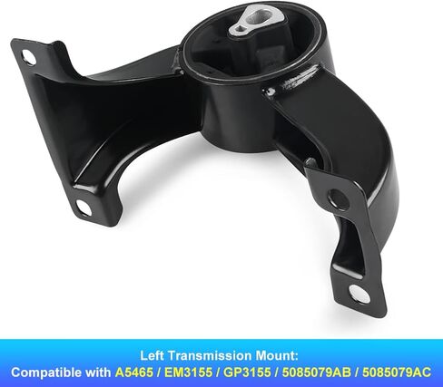 jdmon 4pcs محرك المحرك ومجموعة مونب مونبست بديل لـ Chrysler Sebring 2.4L ، 2.7L ، 3.5L 2007-2010 ، Dodge Avenger 2.7L ، 3.5L 2009 2000 متوافق مع A5465 ، A5469 ، A5420 ، A54443 in Saudi Arabia