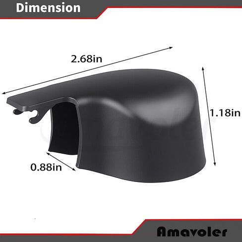 5K6955435 Rear Windshield Wiper Arm Nut Cover Cap Aftermarket Replacement Accessory Fit for VW Golf 2010-2021 for VW Tiguan 2018-2022. in Saudi Arabia