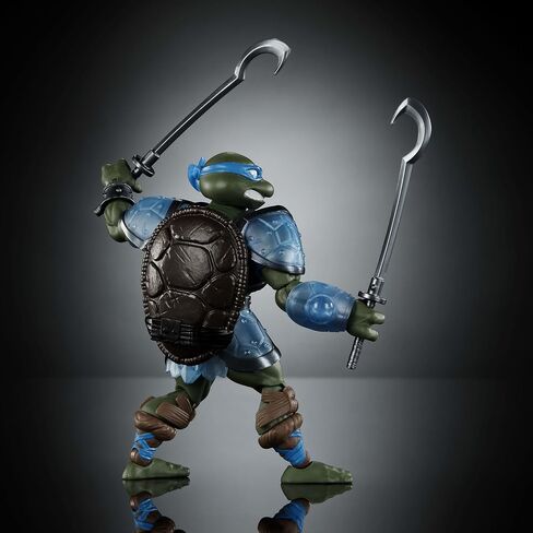 Masters of Universe Origins Turtles of Grayskull Michelangelo Reptile Wars Posable Action Figure, Teenage Mutant Ninja & Motu Crossover Hero Mikey Toy in Kuwait