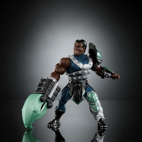 Masters of Universe Origins Turtles of Grayskull Michelangelo Reptile Wars Posable Action Figure, Teenage Mutant Ninja & Motu Crossover Hero Mikey Toy in Kuwait