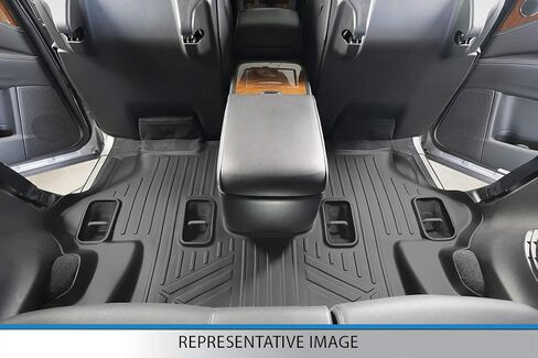 SMARTLINER Floor Mats 3rd Row Liner Compatible with 2018-2025 Ford Expedition in Saudi Arabia