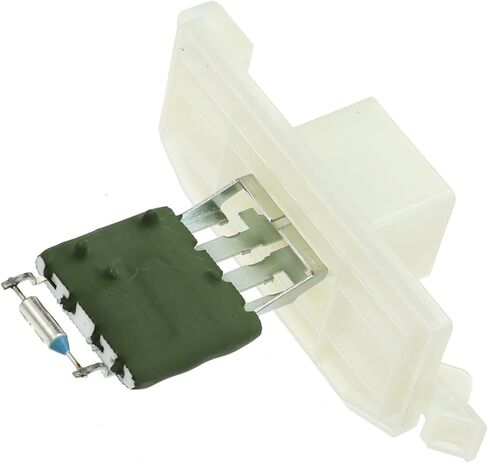 Blower Motor Resistor Replacement Fit for Ford Transit - Pack of 1 White Silver Tone Green Stylish Design in Saudi Arabia