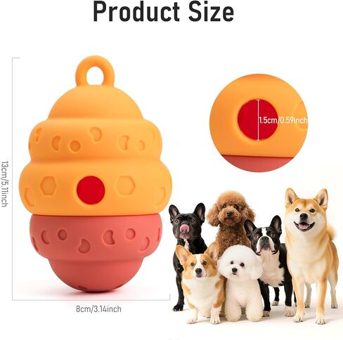 علاج جرو الكلب لاستغناء ألعاب السيليكون لغز بطيء لعق ميني تغذية العسل ألعاب تفاعلية للسلالات المتوسطة الصغيرة الكلاب السفر الأزرق والأخضر in Kuwait