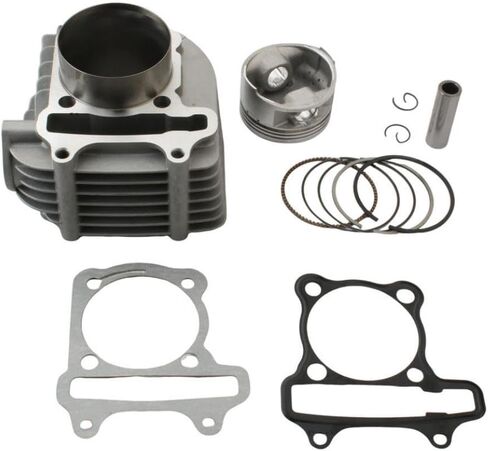61mm 170cc 2V Big Bore Cylinder Kit متوافقة مع Agility DJ S بطولة مثل فيلم XL People S Super 8 125cc Kudu 4T in Saudi Arabia