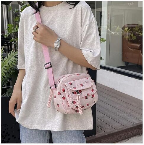 حقيبة الكتف Crossbody لطيف للنساء ، كيس الكتف كوال كاواي كيس جمالية صغيرة in Kuwait