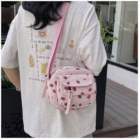 حقيبة الكتف Crossbody لطيف للنساء ، كيس الكتف كوال كاواي كيس جمالية صغيرة in Kuwait