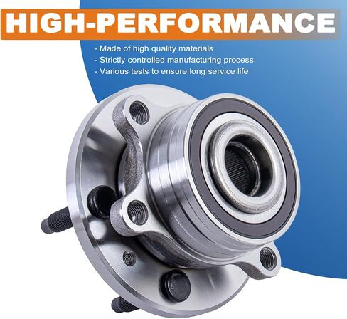 Front/Rear Wheel Hub Bearing Assembly 2 PCS Compatible for 2011-2020 Ford Explorer, Compatible for 2013-2020 Ford Police Interceptor Utility 5 Lugs Replace 512460 in Saudi Arabia