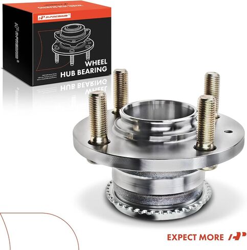 A-Premium الخلفي محمل وتجميع المحور مع حلقة ABS و 4-LUG متوافقة مع Mitsubishi Lancer 2002 2003 2004 2005 2007 & L4 2.0L فقط in Saudi Arabia