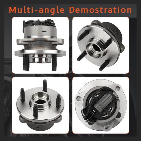DRIVESTAR 513204 Front Wheel Hub & Bearing Assembly for Chevrolet Cobalt 2005-2010, 03-05 Saturn Ion-1, 03-07 Ion-2/Ion-3, 07-09 Pontiac G5, 05-06 Pursuit，w/ABS 4 Lug in Saudi Arabia