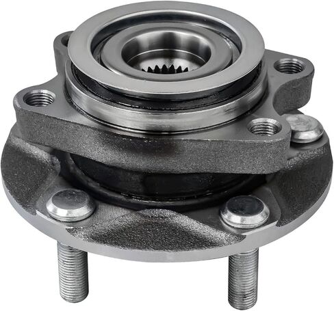 Detroit Axle - Front Wheel Bearing Hub for 11-17 Nissan Juke, 11-12 Leaf, Wheel Bearing and Hub Assembly 2011 2012 2013 2014 2015 2016 2017 Replacement in Saudi Arabia