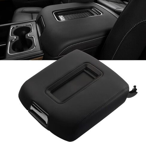 Dasbecan Armrest Center Center Cover Cover Kit (Full Central Floor) متوافق مع 2014-2018 Chevy Silverado & GMC Sierra 1500 2500 3500 2015-2020 Tahoe Yukon Suburban يحل محل 0227083AA 22861304 in Saudi Arabia