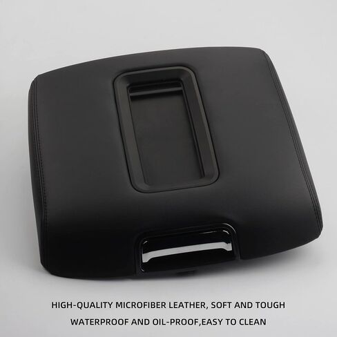 Dasbecan Armrest Center Center Cover Cover Kit (Full Central Floor) متوافق مع 2014-2018 Chevy Silverado & GMC Sierra 1500 2500 3500 2015-2020 Tahoe Yukon Suburban يحل محل 0227083AA 22861304 in Saudi Arabia