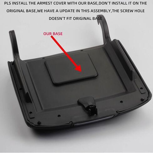 Dasbecan Armrest Center Center Cover Cover Kit (Full Central Floor) متوافق مع 2014-2018 Chevy Silverado & GMC Sierra 1500 2500 3500 2015-2020 Tahoe Yukon Suburban يحل محل 0227083AA 22861304 in Saudi Arabia
