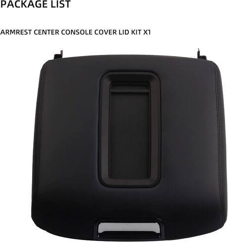 Dasbecan Armrest Center Center Cover Cover Kit (Full Central Floor) متوافق مع 2014-2018 Chevy Silverado & GMC Sierra 1500 2500 3500 2015-2020 Tahoe Yukon Suburban يحل محل 0227083AA 22861304 in Saudi Arabia