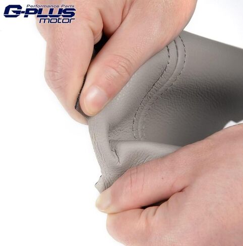 G-PLUS Gray 2PCS Front Door Armrest Leather Cover Center Console, Compatible with Honda Pilot 2009 2010 2011 2012 2013 2014 2015, Door Panels Armrest Cover Skin Left & Right in Saudi Arabia