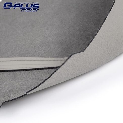 G-PLUS Gray 2PCS Front Door Armrest Leather Cover Center Console, Compatible with Honda Pilot 2009 2010 2011 2012 2013 2014 2015, Door Panels Armrest Cover Skin Left & Right in Saudi Arabia
