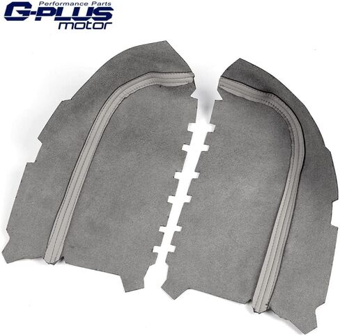 G-PLUS Gray 2PCS Front Door Armrest Leather Cover Center Console, Compatible with Honda Pilot 2009 2010 2011 2012 2013 2014 2015, Door Panels Armrest Cover Skin Left & Right in Saudi Arabia