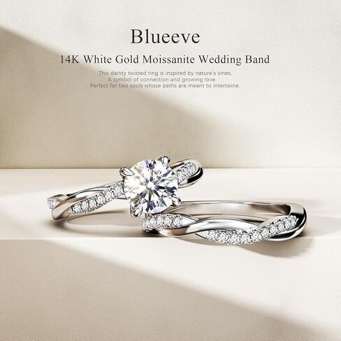 Gold Moissanite Curved Band for Women, D Color VVS1 Clarity Lab Created Diamond Band 14K Yellow Gold Vermeil S925 Sterling Silver Band Moissanite Contour Rings for Women Wife Gifts in Kuwait