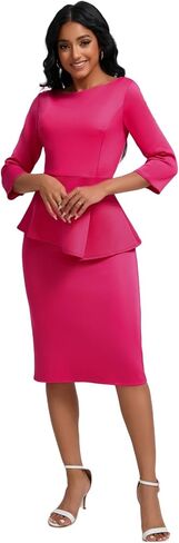 Women's Long Sleeve Stretch Sexy Curvy Club Party Dress Dress in Saudi Arabia