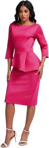 Women's Long Sleeve Stretch Sexy Curvy Club Party Dress Dress in Saudi Arabia