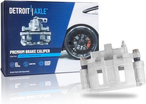 Detroit Axle - Front Riture Brake Piper لعام 1997 GMC Sonoma Chevrolet S10 Bravada ، الفرجار الفرامل قرص الجانبية مع استبدال قوسين in Saudi Arabia