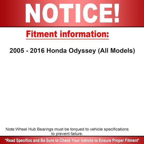 515156 Front Wheel Bearing & Hub Assembly 2WD with 6 Lugs Fit for 2012-2015 Nissan Armada, 2012-2015 Nissan Titan Wheel Hub Bearing Assembly, RWD -2pc in Saudi Arabia