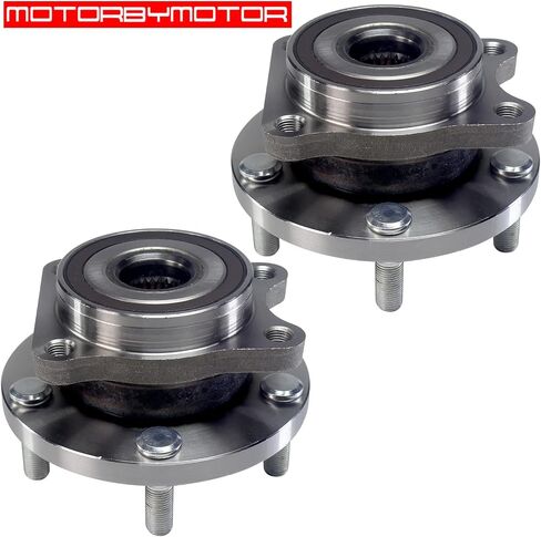 515156 Front Wheel Bearing & Hub Assembly 2WD with 6 Lugs Fit for 2012-2015 Nissan Armada, 2012-2015 Nissan Titan Wheel Hub Bearing Assembly, RWD -2pc in Saudi Arabia
