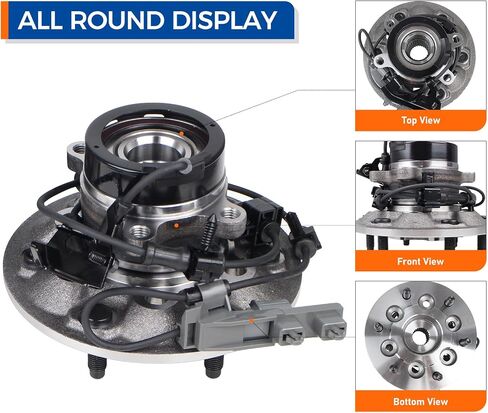 PAROD 515110 4WD Wheel Hub & Bearing Assembly Fit for 2004-2008 Chevy Colorado, GMC Canyon, 2006 Isuzu i-350, 2007-2008 i-370,Front Left w/ABS in Saudi Arabia