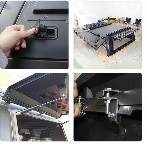 4x4 شاحنة مظلة Hardtop Hardtop المتوافقة مع Toyota Hilux Pickup Double Cab Steel Pickup Truck in Saudi Arabia