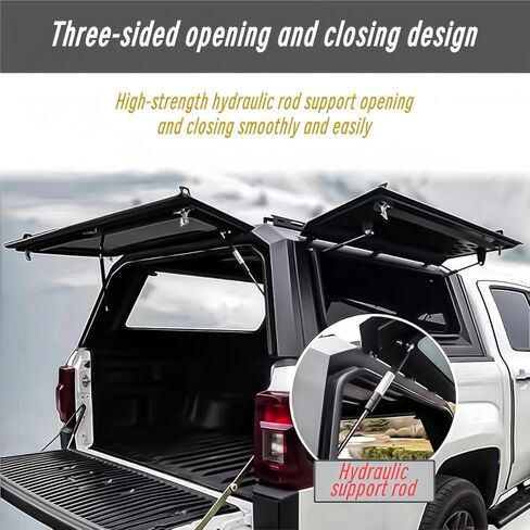 4x4 شاحنة مظلة Hardtop Hardtop المتوافقة مع Toyota Hilux Pickup Double Cab Steel Pickup Truck in Saudi Arabia