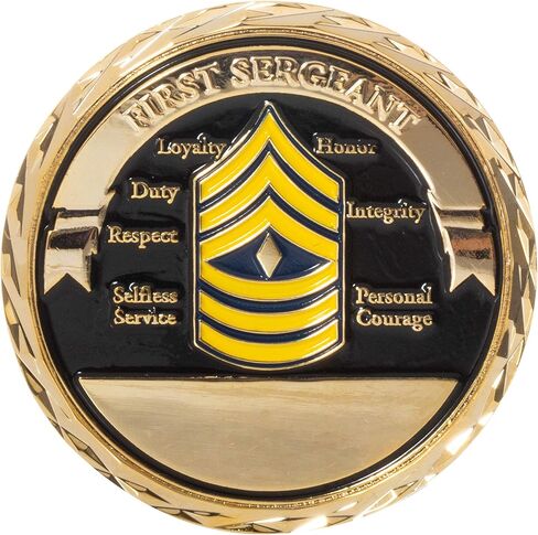 United States Army Sergeant First Class Non-Commissioned Officer Rank Challenge Coin in Kuwait