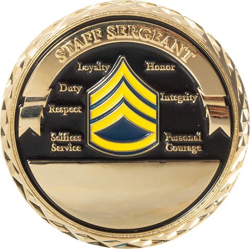 United States Army Sergeant First Class Non-Commissioned Officer Rank Challenge Coin in Kuwait